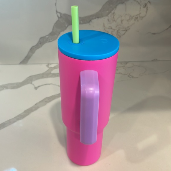 Simple Modern - 80s MIX (neon mix) 40 oz Trek Tumbler w/handle - NWT! - Picture 4 of 9